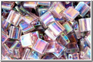 TL-0256, MIYUKI Tila Beads, amethyst, trans., AB, 60 Stk.