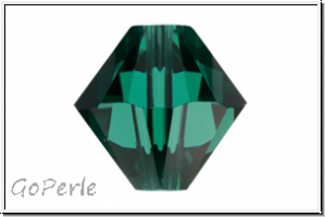 Swarovski Bicone 5328, 2,5mm, 205 - emerald, 25 Stk.