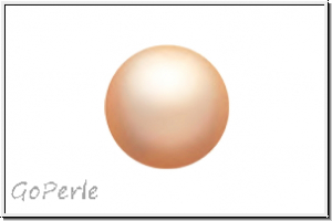 Swarovski 5810 Crystal Pearls, 6mm, 0300 - peach, 10 Stk.