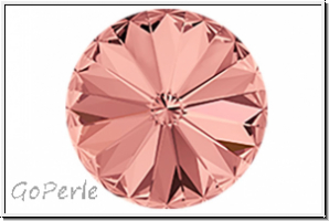 Swarovski Rivoli 1122, 12mm, 257 - blush rose, foiled, 1 Stk.