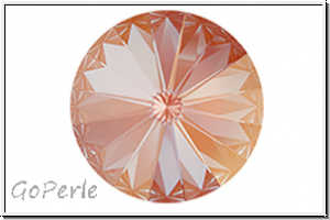 Swarovski Rivoli 1122, 14mm, 001L146D - crystal, orange glow DeLite, foiled, 1 Stk.