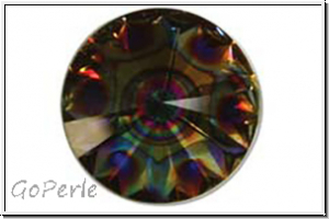 Swarovski Rivoli 1122, 14mm, 001PEA - crystal, peacock eye, foiled, 1 Stk.