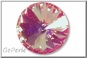 Swarovski Rivoli 1122, 14mm, 001ULTPIAB - crystal, ultra pink, AB, backed, 1 Stk.