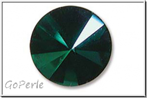 Swarovski Rivoli 1122, 14mm, 205PURHA - emerald purple haze, foiled, 1 Stk.