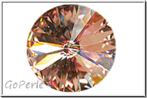 Swarovski Rivoli 1122, 14mm, 362 - light peach. foiled, 1 Stk.