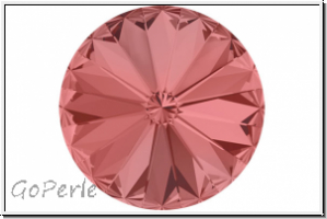 Swarovski Rivoli 1122, 12mm, 542 - padparadscha, foiled, 1 Stk.