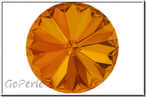 Swarovski Rivoli 1122, 12mm, 259 - tangerine, foiled, 1 Stk.