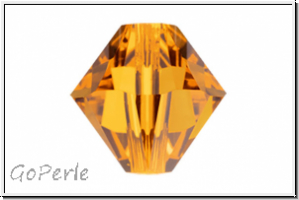 Swarovski Bicone 5328, 3mm, 203 - topaz, 25 Stk.