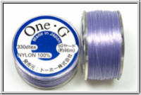 TOHO OneG Beading-Thread Fdelgarn, light lavender, 1 Spule