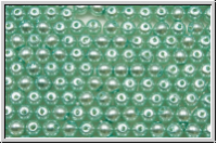 bhm. Glaswachsperlen, 3mm, mint green, shiny, 50 Stk.