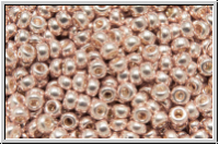 RR-11-1086, MIYUKI Rocailles, 11/0, blush, met., galvanized, 10g