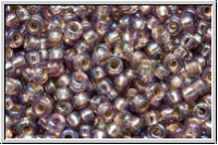 RR-11-1012, MIYUKI Rocailles, 11/0, amethyst, smoky, trans., silver-ld., AB, 10g