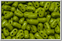 Bi-Bo-Beads, 5,3x2,4mm, olivine, op., 150 Stk. (ca. 11g)