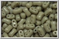 Bi-Bo-Beads, 5,3x2,4mm, grey, op., 150 Stk. (ca. 11g)