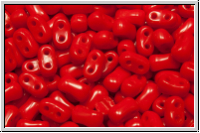 Bi-Bo-Beads, 5,3x2,4mm, red, op., 150 Stk. (ca. 11g)