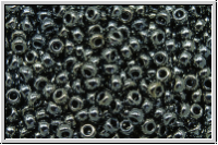 RR-11-0464, MIYUKI Rocailles, 11/0, hematite, lt., met., 10g