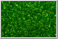 RR-11-0144, MIYUKI Rocailles, 11/0, green, trans., 10g