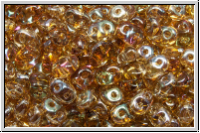 SD-00030-22501, SuperDuo Beads, crystal, trans., celsian, 10g