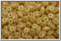 SD-13020-56952, SuperDuo Beads, ivory, op., stardust, 10g