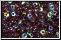 SD-20060-28701, SuperDuo Beads, amethyst, trans., AB, 10g