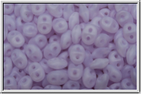 SD-21310-84110, SuperDuo Beads, violet, opal, matte, 10g