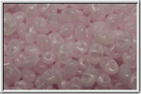 SD-71200-00000, SuperDuo Beads, rose, lt., opal, 10g