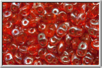 SD-90030-22501, SuperDuo Beads, hyacinth, trans., celsian, 10g