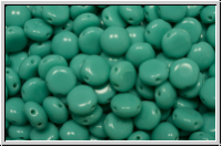 Candy-Beads, 8mm, blue turquoise, op., 25 Stk.