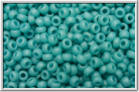 RR-11-2029, MIYUKI Rocailles, 11/0, turquoise blue, op., matte, 10g