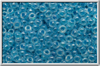 RR-11-0537, MIYUKI Rocailles, 11/0, aqua, ceylon, 10g