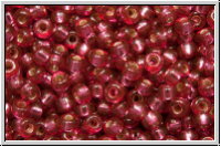 RR-11-4268, MIYUKI Rocailles, 11/0, raspberry (dyed), trans., silver-ld., duracoat, 10g