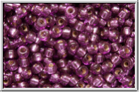 RR-11-4279, MIYUKI Rocailles, 11/0, purple, deep (dyed), trans., silver-ld., duracoat, 10g