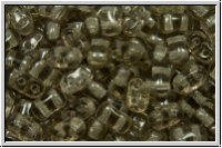 Bi-Bo-Beads, 5,3x2,4mm, grey, trans., 150 Stk. (ca. 11g)