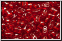 Bi-Bo-Beads, 5,3x2,4mm, siam, trans., 150 Stk. (ca. 11g)