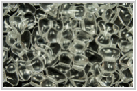 Tee-Beads, PRECIOSA, 2x8mm, crystal, trans., 50 Stk.