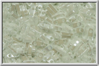 QTL-0420, MIYUKI Quarter Tila Beads, white, ceylon, 5g