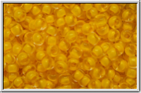 R-11-0974, TOHO Rocailles, 11/0, crystal, trans., sunflower-ld., matte, 10g