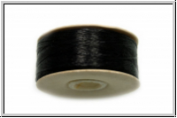 NYMO, Size0, Beading Thread, Nylon-Fdelgarn, black, 1 Spule