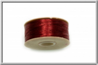 NYMO, SizeB, Beading Thread, Nylon-Fdelgarn, red, 1 Spule