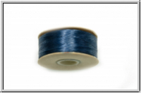 NYMO, SizeB, Beading Thread, Nylon-Fdelgarn, blue, royal, 1 Spule