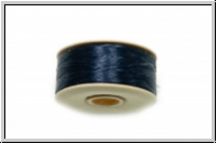 NYMO, SizeB, Beading Thread, Nylon-Fdelgarn, blue, 1 Spule