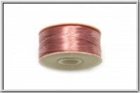 NYMO, SizeB, Beading Thread, Nylon-Fdelgarn, mauve, 1 Spule