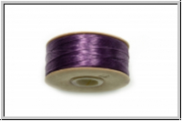 NYMO, SizeB, Beading Thread, Nylon-Fdelgarn, purple, lt., 1 Spule