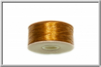 NYMO, SizeB, Beading Thread, Nylon-Fdelgarn, golden, 1 Spule