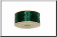 NYMO, SizeD, Beading Thread, Nylon-Fdelgarn, green, dk., 1 Spule