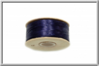 NYMO, SizeD, Beading Thread, Nylon-Fdelgarn, purple, dk., 1 Spule