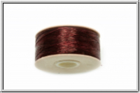 NYMO, SizeD, Beading Thread, Nylon-Fdelgarn, burgundy, 1 Spule