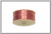 NYMO, SizeD, Beading Thread, Nylon-Fdelgarn, mauve, 1 Spule