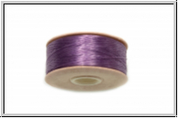 NYMO, SizeD, Beading Thread, Nylon-Fdelgarn, purple, lt., 1 Spule