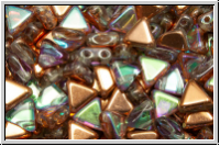 KHEOPS PAR PUCA, 6x5mm, crystal, trans., copper AB, 50 Stk.